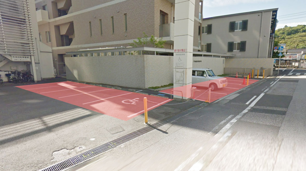 南病院 駐車場